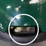 Plaque d'identification robot de tonte RX Robomow