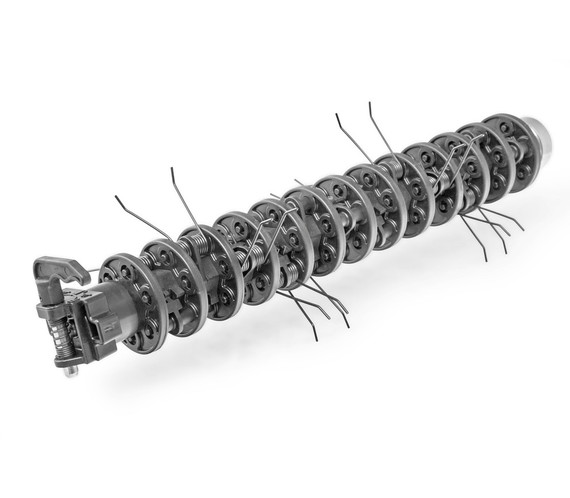 Arbre démousseur 37 cm 196-285-600 pour MTD Optima 37 VE Arbre démousseur 37 cm 196-285-600 pour MTD Optima 37 VE